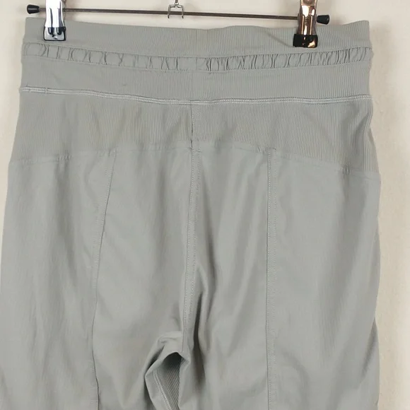 Lululemon Dance Studio Crop 25" Silver Drop 4 Mid Rise Pull On Drawstring - Picture 11 of 16